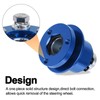 CNSPEED 3 Hole Steering Wheel Quick Release Hub Adapter, Car