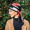 Carebell Lucia Metropolitan Cotton Oncological Scarf for Hair Loss, Navy,
