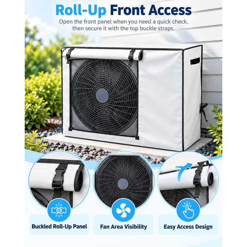 Outdoor Air Conditioner Cover for AC Unit Storage – Waterproof