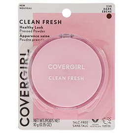 COVERGIRL Clean Fresh Pressed Powder, Dark, 0.35 Oz