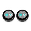Callovo Wireless Chime, Transmit and Number Erase Button, 2 Single