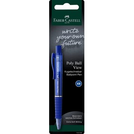 Faber-Castell Poly Ball View Ballpoint Pen 4005401457961, Multi-Colour