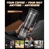 Yorenson Portable Coffee Maker for Travel,Self-Heating Espresso Machine with USB-C,LED