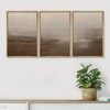 SIGNWIN Framed Canvas Print Wall Art Abstract Hazy Landscape Modern