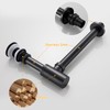 TSIBOMU Solid Brass Adjustable 1-1/4 Bottle Trap Without Overflow Drain
