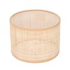 Rattan Lamp Shade Replacement Woven Basket Chandelier Vintage Hanging Table