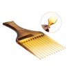 Mikinona Minimalist Amber Wide Tooth Comb Styling Braiding Tool for