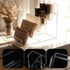 Acrylic Wallet Display Stand Purse Handbag Organizer, Clear Jewelry Riser