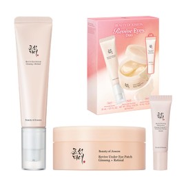 Beauty of Joseon Revive Ritual Eye Duo con crema hidratante de retinol para regalo | Cuidado diario coreano de la piel para tener más firmeza debajo de los ojos, crema de ojos coreana visiblemente