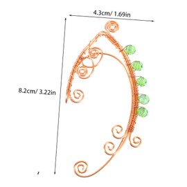 Ipetboom Vintage Non Piercing Ear Cuff Earrings for Women Clip Ear Wrap Design Comfortable Secure Fit Elegant Retro Style for Daily Wear and Special Occasions