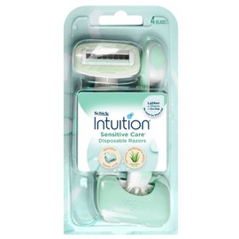 Schick Intuition Sensitive Care Disposable Razors X 2