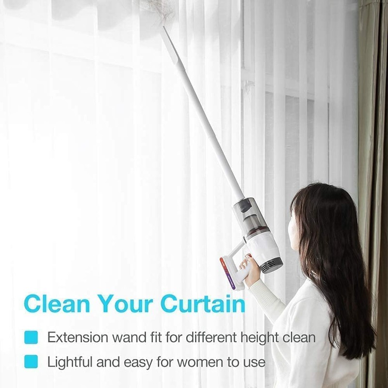 KEROMEE Cordless Vacuum Cleaner, Handheld 5-in-1 Small Stick Lightweight Vacuum