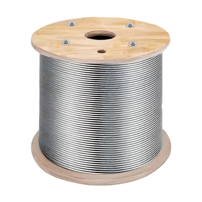 Galvanized Aircraft Cable Wire Rope 1/16" 7x7-3000 ft Reel for