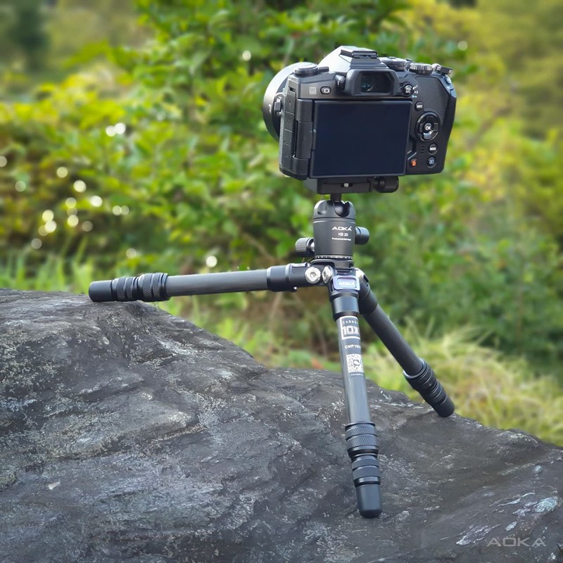 AOKA CMP163C Carbon Table Tripod + KB20 Ball Head CMP163C+KB20