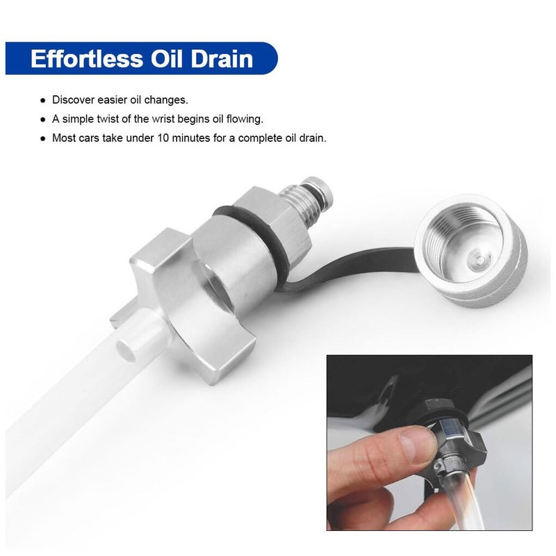 BEALIFE Quick Twist Oil Drain Valve Valve Oil Drain Valve