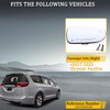 GrteRokky Right Side Mirror Glass w/Heated|Blind Spot Detection Compatible for