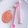 Lecute 2 Moldes Fondant Tallar Masa Reposteria Decoracion Detallar