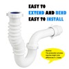 (1 Pack) Yariwiz White P Trap 1 1/2 Inch for
