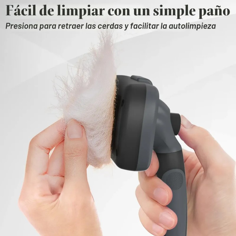Swihauk Cepillo Slicker Autolimpiante Amigable Con La Piel