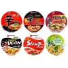 Nongshim Cup Instant Noodle Soup 6 Flavors Package