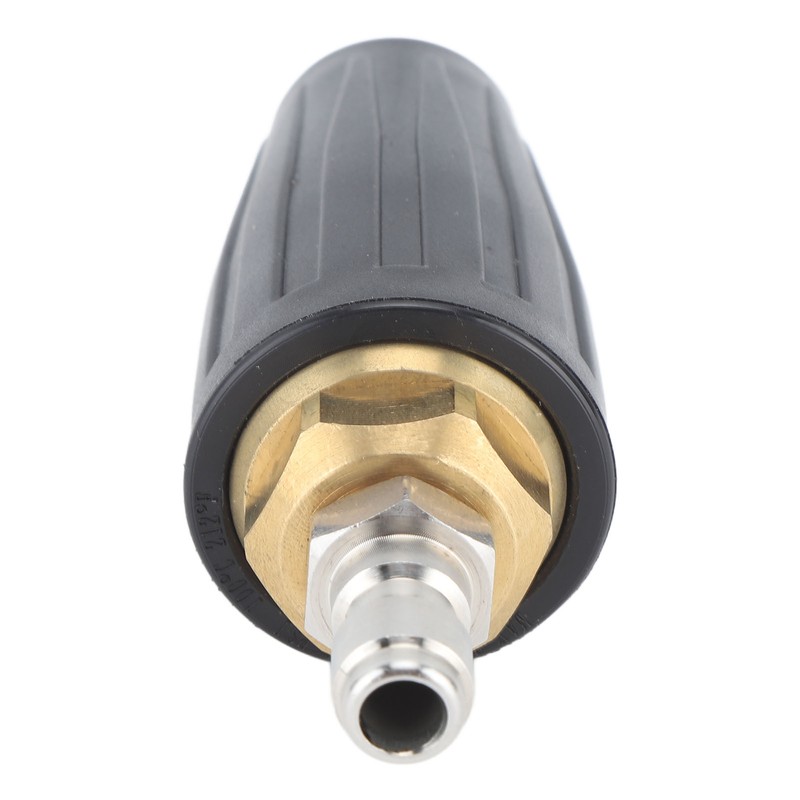 3000PSI Pressure Washer Rotating Turbo Nozzle Quick Connect 360 Degree
