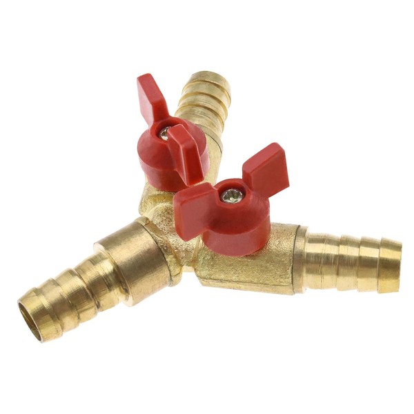 EMSea Y-Splitter 3-Way Y Shaped Hose Connector Junction Valve Connector