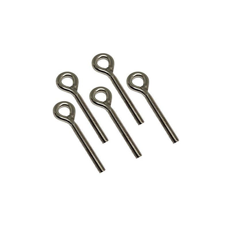 5 Pcs Eye Bolt M8 Made of 304 Stainless Steel