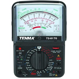 TENMA 72-8170 MULTIMETER, Analog, 6 Functions