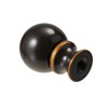 Lighting Lamp Finials 1-1/2 In High,1/4-28 In Base Ball Finials