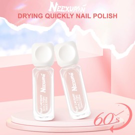 NEEXUAAN Nail Polish Quick Dry Nail Lacquer Nude Pink Nail Polish Long Last Shine Fingernail Toe Nail Art DIY Gift for Women Girls,10ML (10ML, Pink)