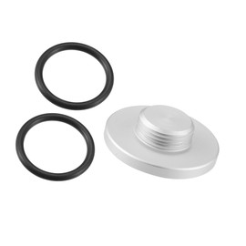 Hihaha No.15643-31050 Engine Filter Cover for Toyota for Lexus for Scion/Inner/Durable / 1 Pcs Silver Tone