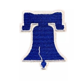 Unbranded Philadelphia Liberty Bell Phillies 3in Embroidered Iron-on Patch