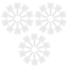 VILLFUL Square Measuring for Laundry 30pcs Reusable Scoops Multi-scooper for Kitchen Portable Laundry Room Tools