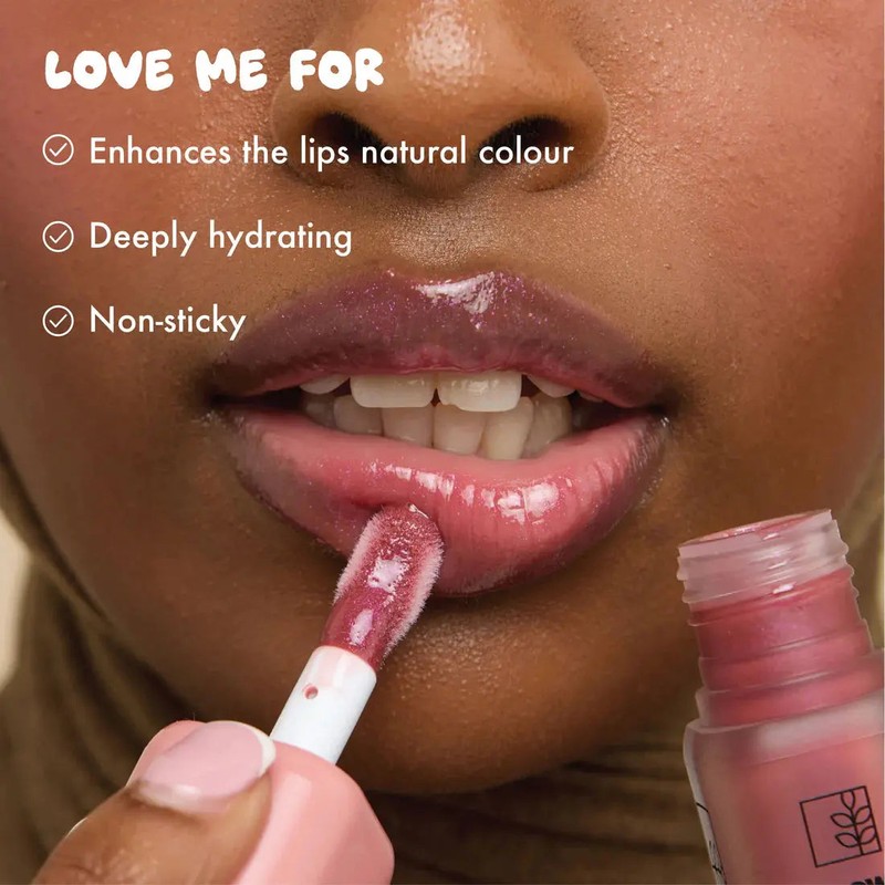 The Beauty Crop Glow Milk Lip Oil Bubblegum