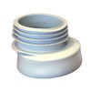 110mm Toilet WC Offset Extension Waste Pan Rubber Connector