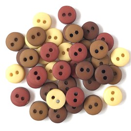 Buttons Galore and More Tiny & Micro Collection – Extensive Selection of Tiny & Micro Novelty Buttons for DIY Crafts, Scrapbooking, Sewing, Cardmaking, and Other Art & Creative Projects – 40 Pcs