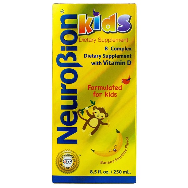 Neurobion Kids Liquid Dietary Supplement w/ B Complex & Vitamin D 250mL  07/25