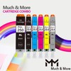 MM MUCH & MORE Compatible Ink Cartridge Replacement for Canon