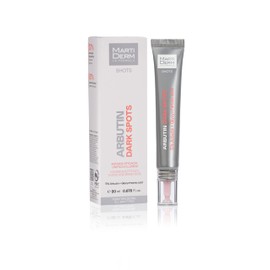 MartiDerm SHot Arbutin Dark Spots, Efecto despigmentante, Ilumina y Unifica el tono de la piel. 20 ml