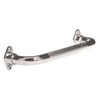 AquaSense Knurled Chrome Grab Bar with Rotating Flange, 24 Inches/60.96