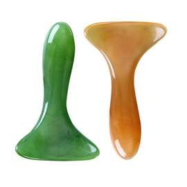 FRCOLOR 2pcs Body Gua Massage Scraper Tool Unique Shaped Reusable Scraping Board for Muscle Relief Smooth Edges for Comfortable Use for Beginners Promotes Circulation and Meridians