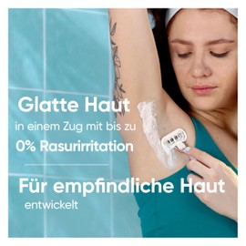 Gillette Venus Pro Smooth Sensitive Rasierklingen für empfindliche Haut, 4 Ersatzklingen