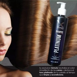 Shampoo Matizador Platinum Xiomara 250 ml