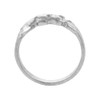 Sterling Silver Tiny Nugget Toe Ring for Women Pinky Ring