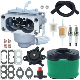 REMEDART MIA11461 Carburetor Fits for John Deere D125 D130 D170 LA145 LA165 LA175 X130R X140 Z235 Z245 Z255 Z425 Lawn Mower Tractor Replaces for 795967 MIA11173 MIA11790 with MIU11515 Air filter