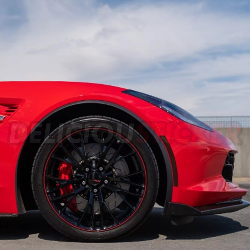deliciousticker For Corvette C7 2014-2019 Tail Light Side Markers Front