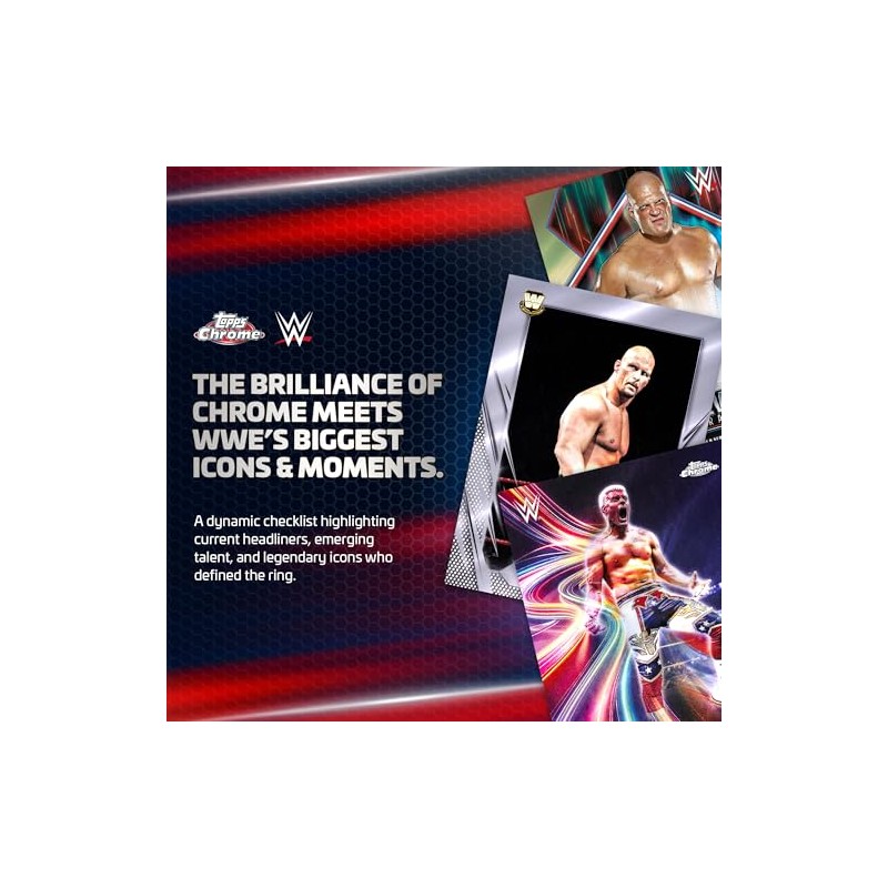 2026 Topps Chrome WWE - Factory Sealed - Value Box