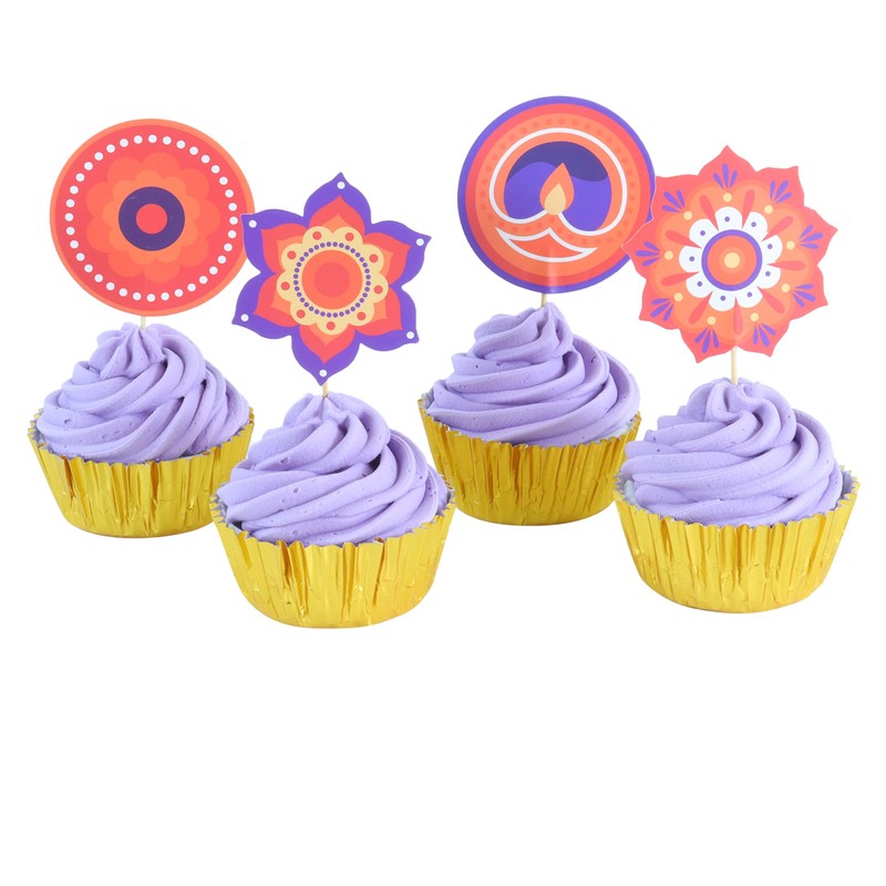 PME Cupcake Set - Happy Diwali, Set of 24