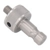 Prism Adapter Knurling Stainless Steel M8 Thread Survey Pole Adapter