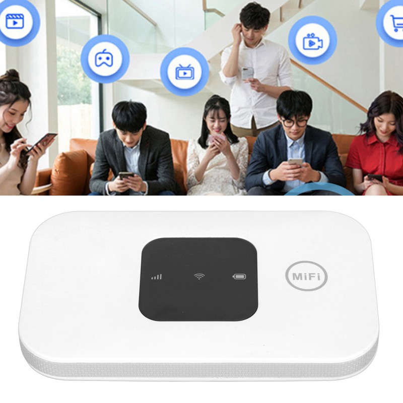 4G LTE Mobile Wifi Hotspot with SIM Card Slot for